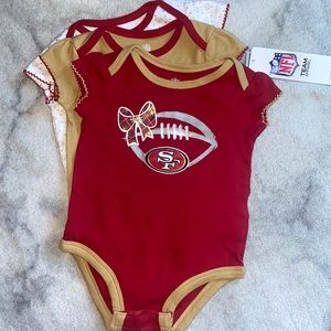 Baby San Francisco 49er 3 piece set brand new